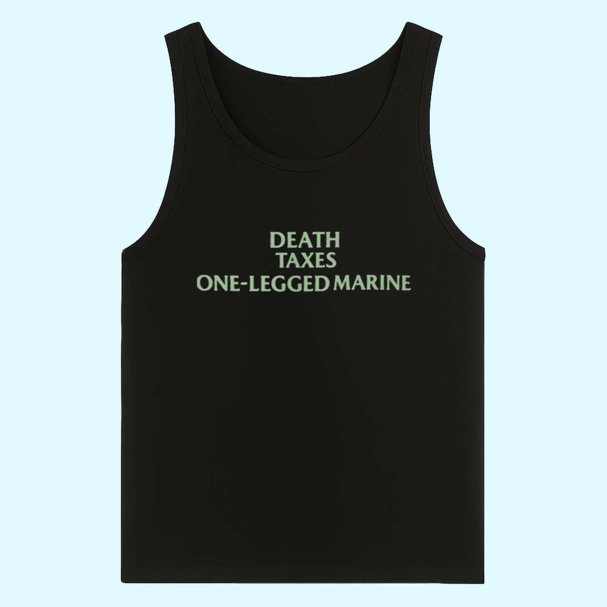 Gabby Williams Death Taxes One Legged Marine Shirt