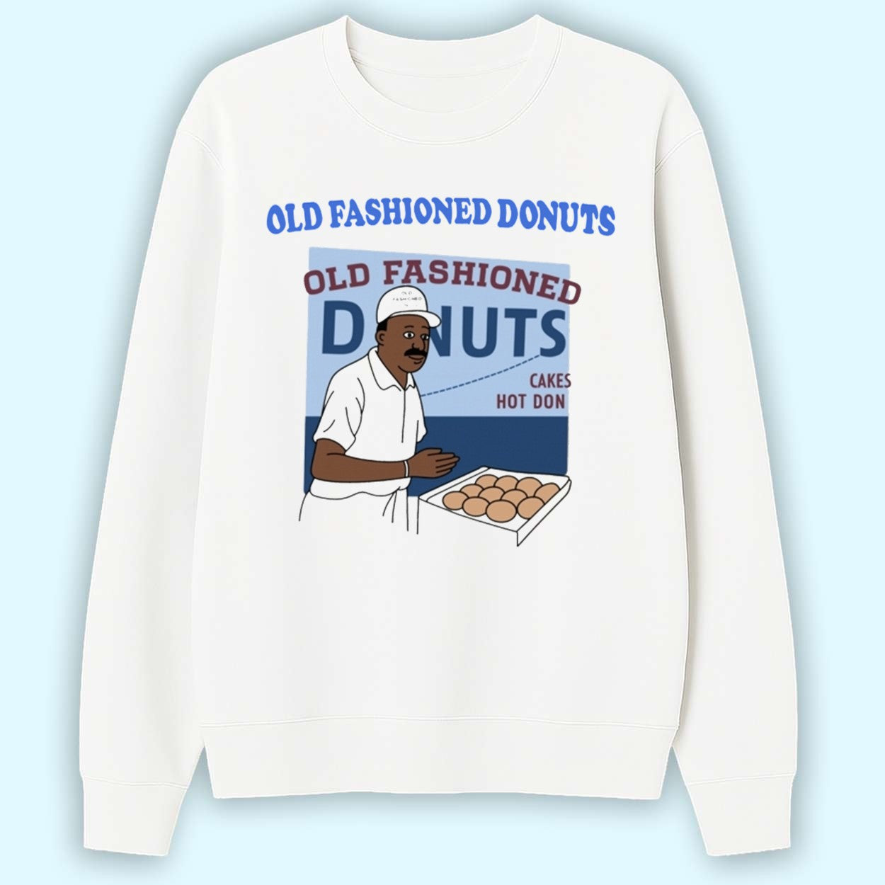 Jason Kelce Wearing Old Fashioned Donuts Shirt
