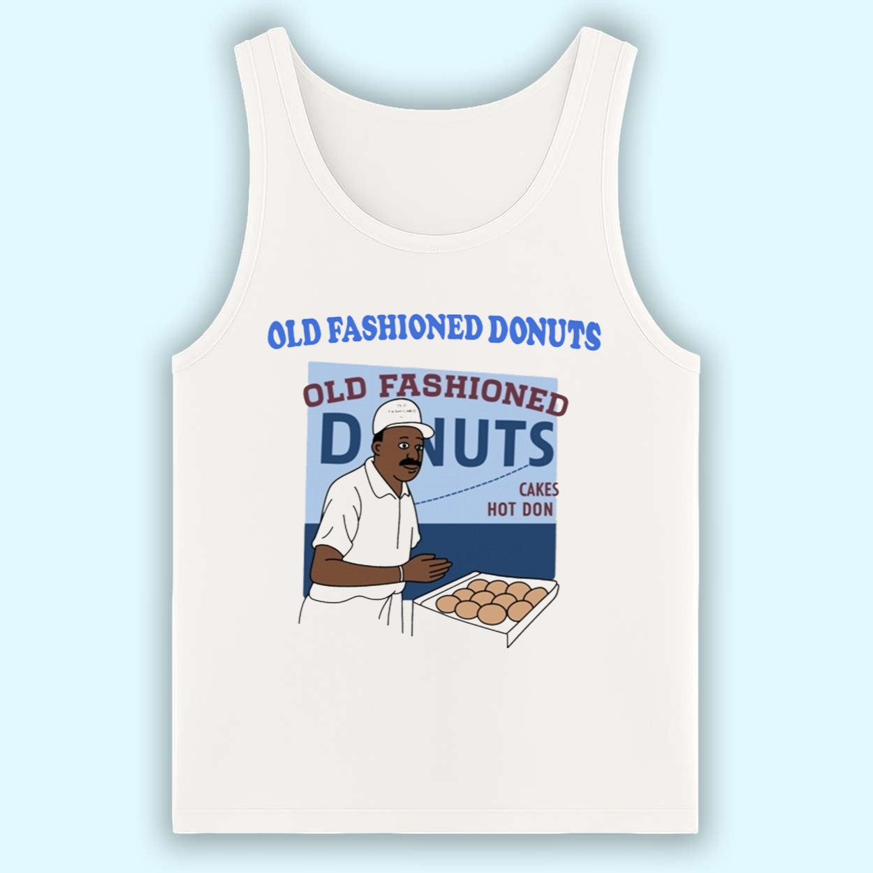 Jason Kelce Wearing Old Fashioned Donuts Shirt
