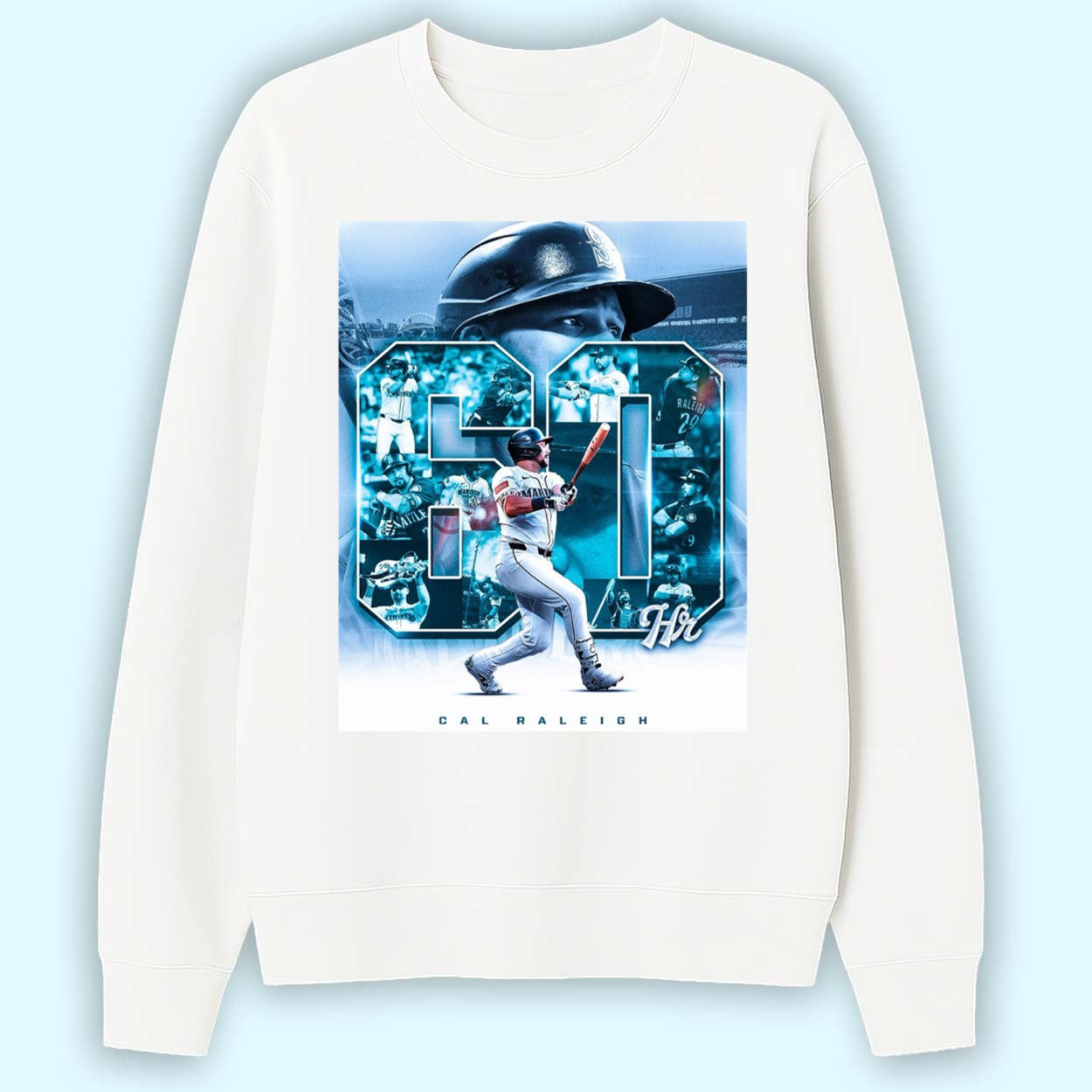 Cal Raleigh Mariners Reach 60 Home Runs Shirt 2