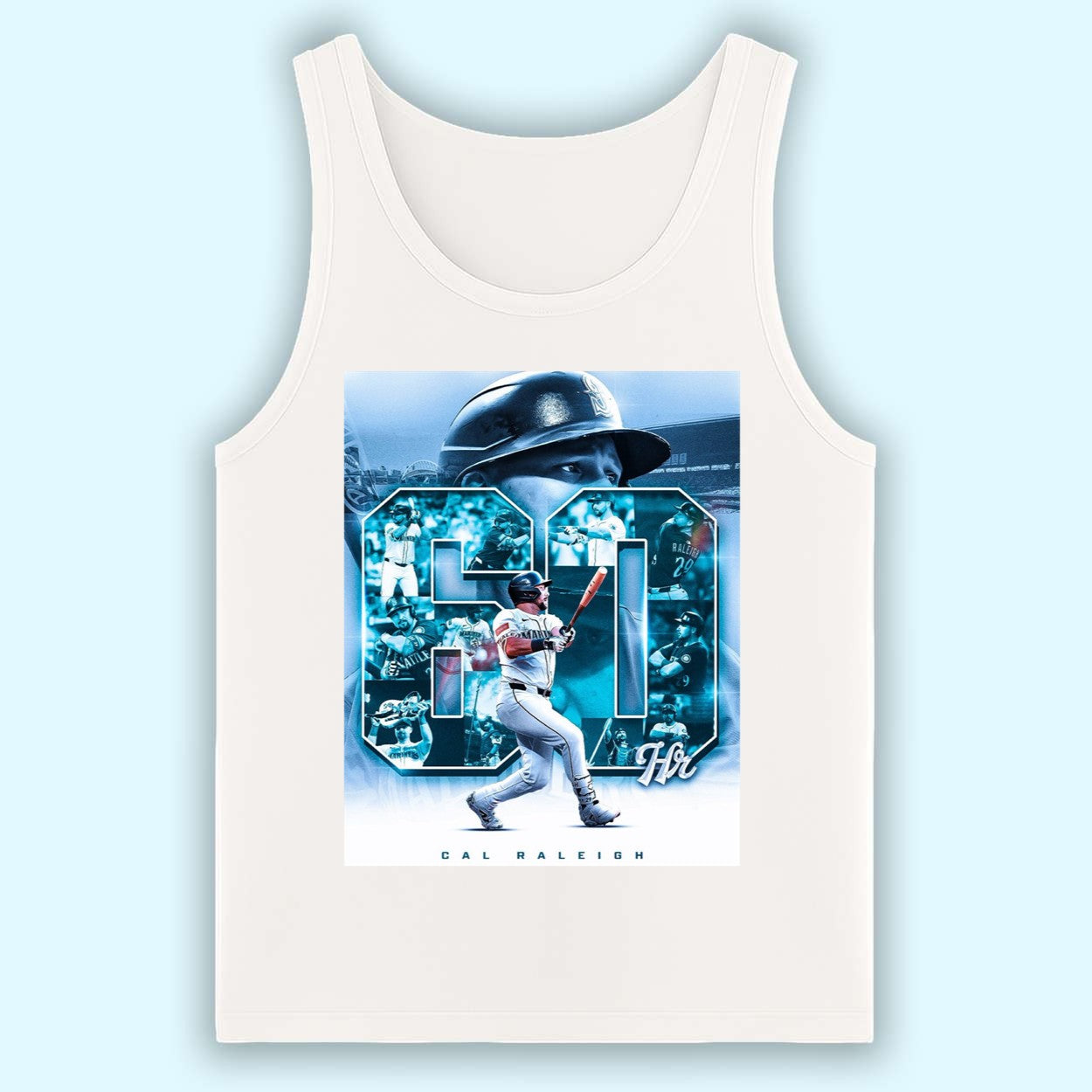 Cal Raleigh Mariners Reach 60 Home Runs Shirt 3