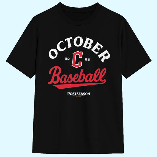 Guardians October Baseball Postseason 2025 Shirt