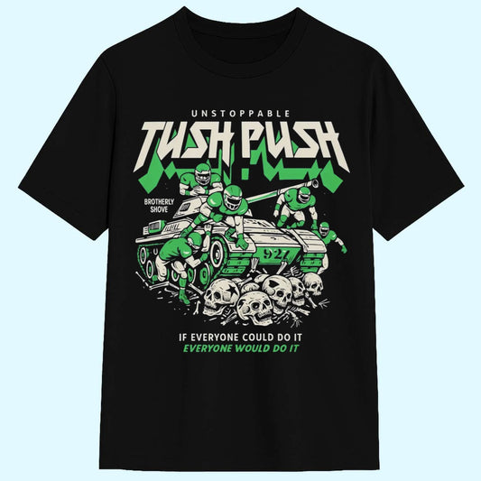 Landon Dickerson’s Unstoppable Tush Push Brotherly Shove Shirt