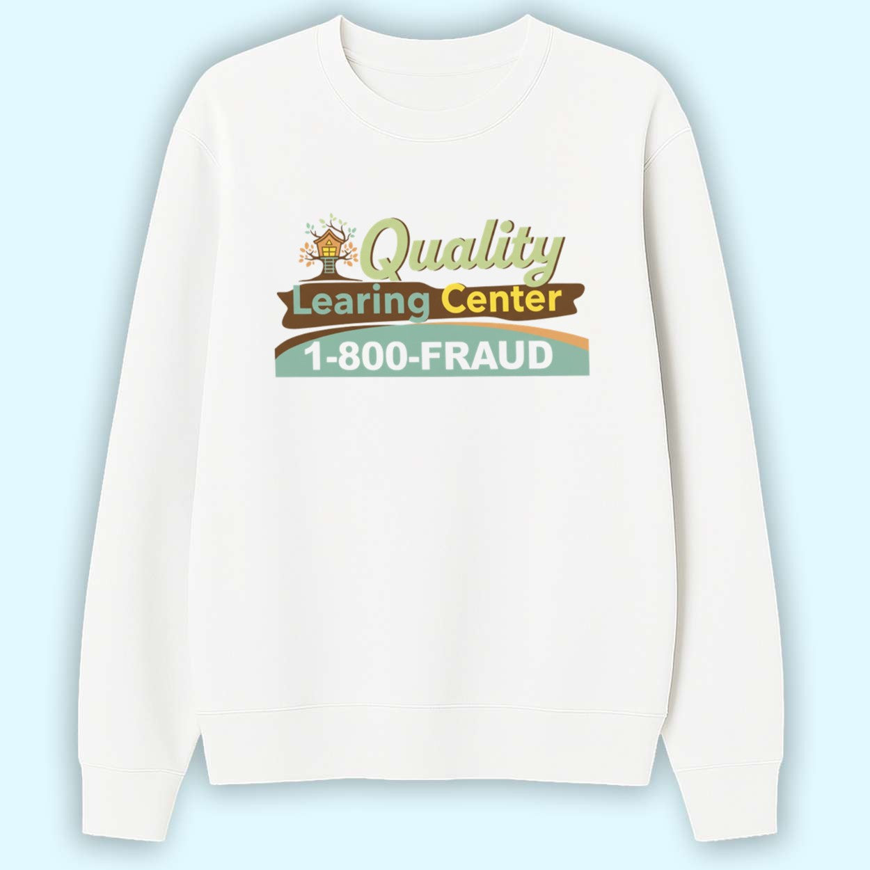 Nick Shirley Quality Learing Center 1-800-Fraud Hoodie