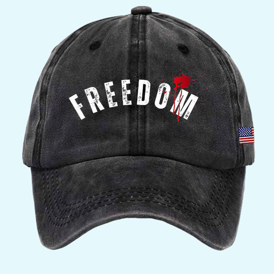 Unisex Freedom Print Hat